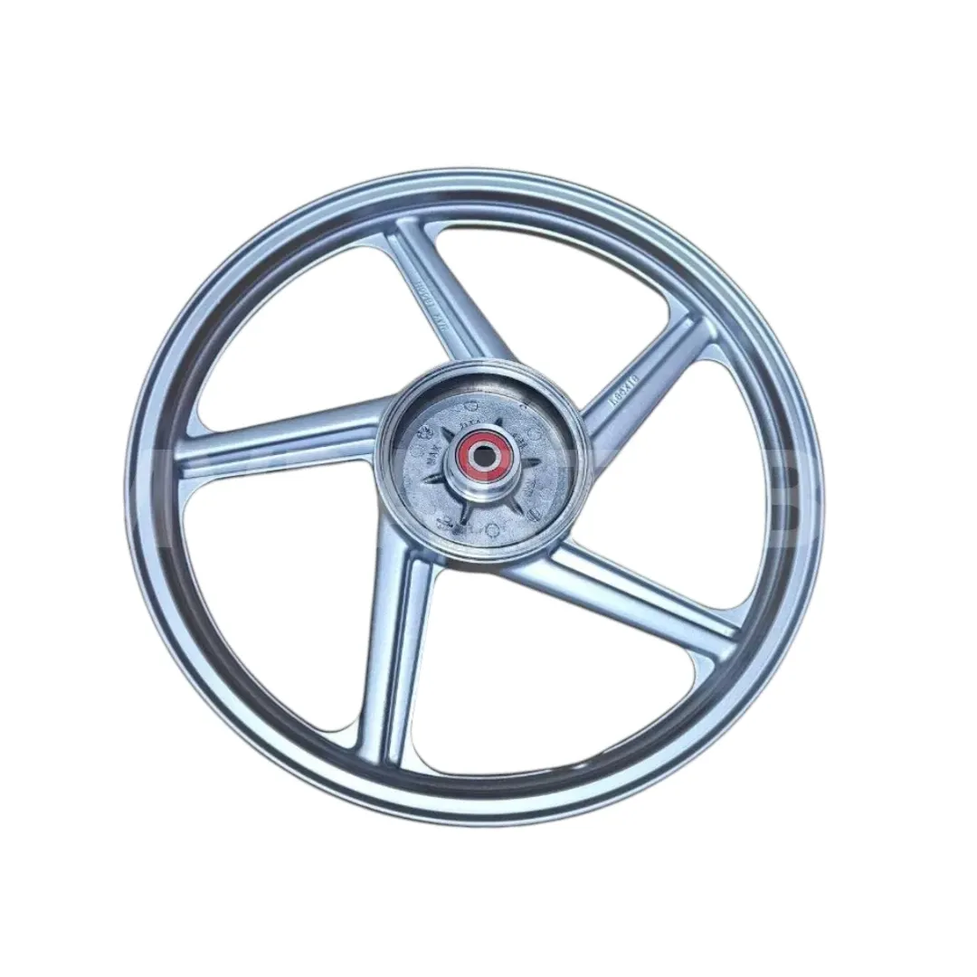 Колесо заднее литое серебристое Минск D4 125