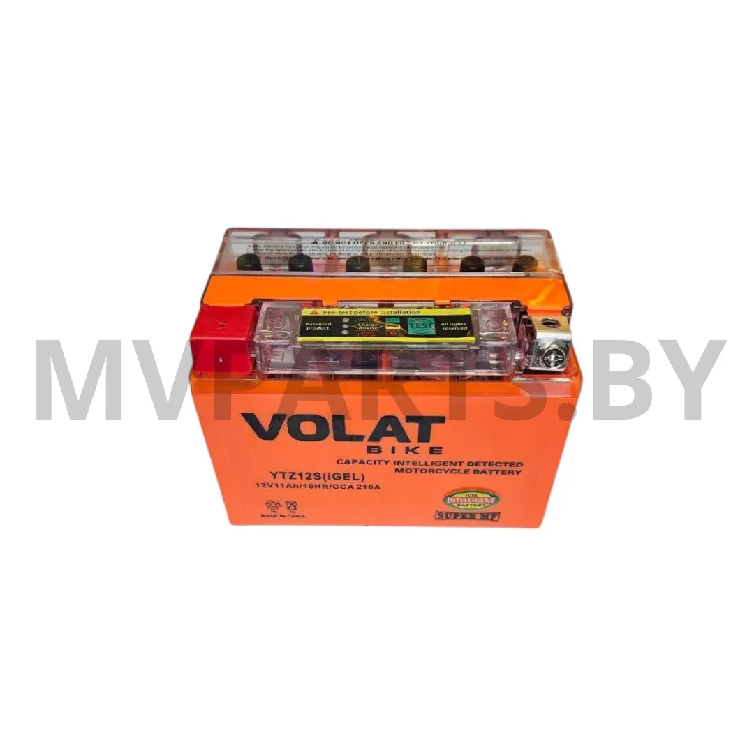 Аккумулятор VOLAT YTZ12S(iGEL 11A/H) 210A L+