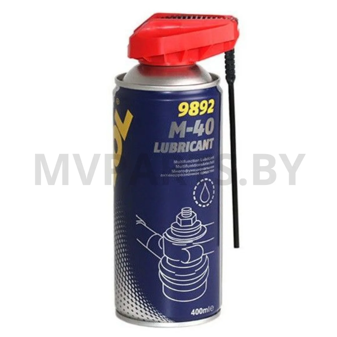 MANNOL 99872 Смазка проникающая M-40 Lubricant SMART 9892 (аналог WD-40) 400мл