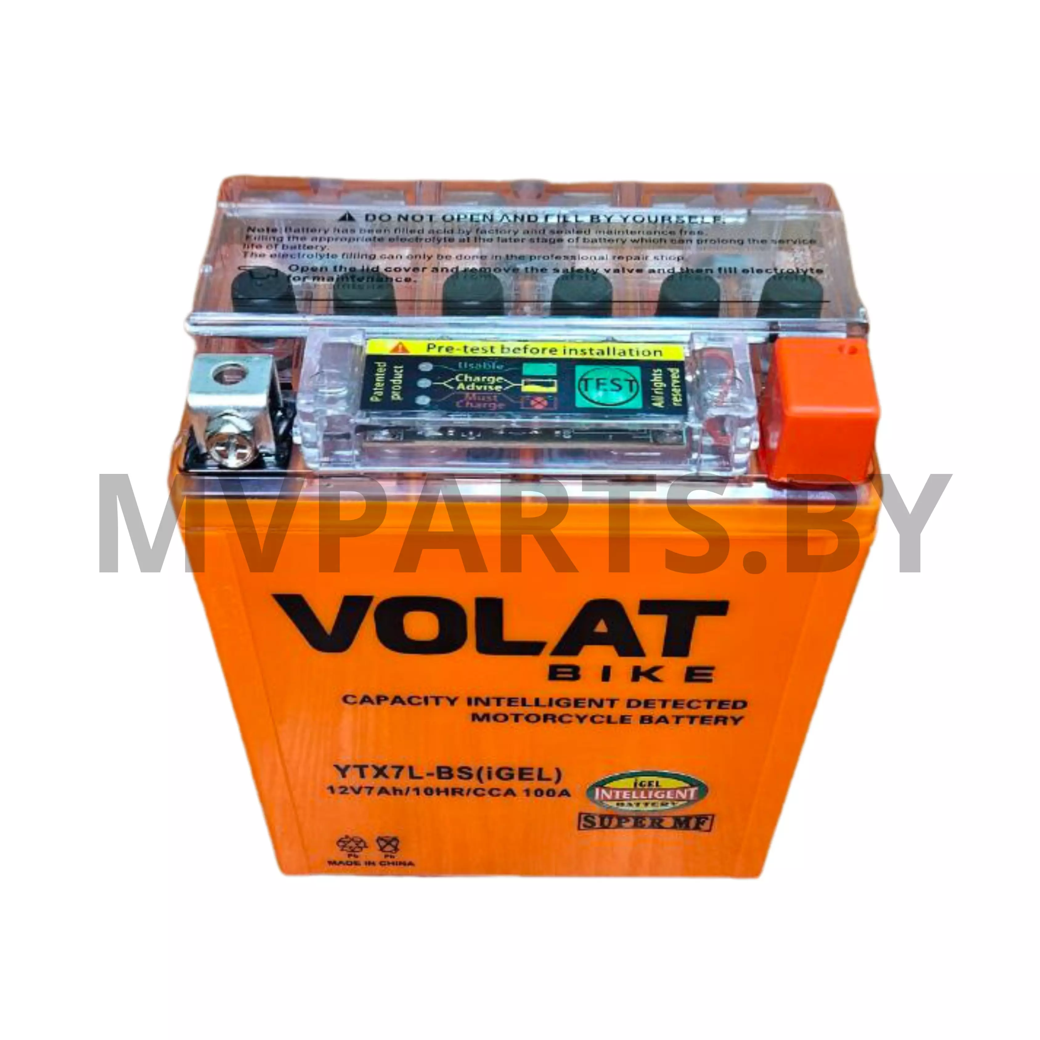 Аккумулятор VOLAT YTX7L-BS iGel (7 Ah)