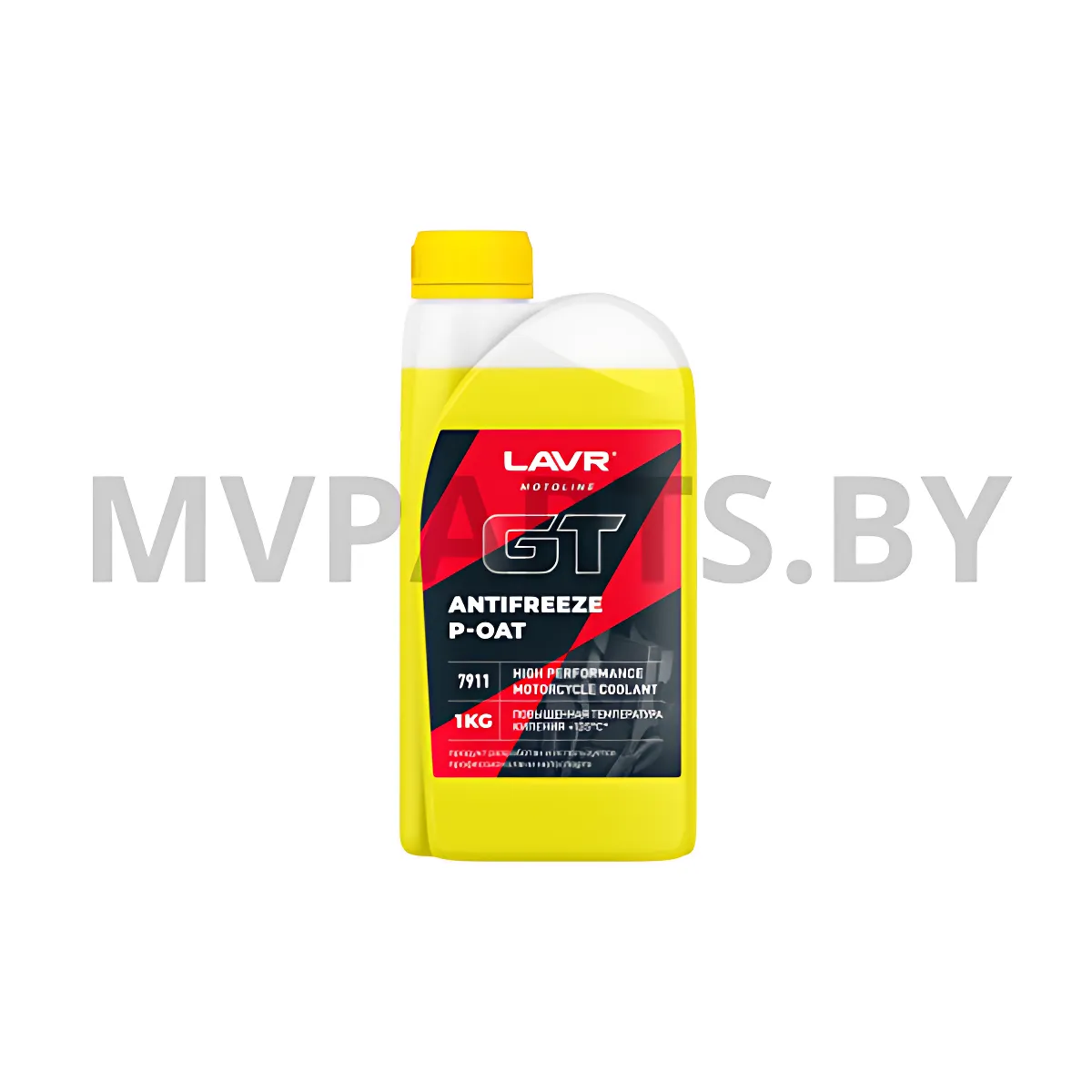 Охлаждающая жидкость антифриз P-OAT GT LAVR MOTOLINE 1кг. LN7911