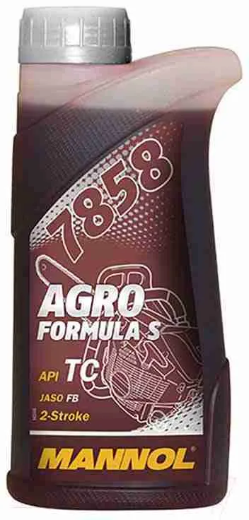 Моторное 2-ух тактное масло Mannol 7858 Agro Formula S 0.5L