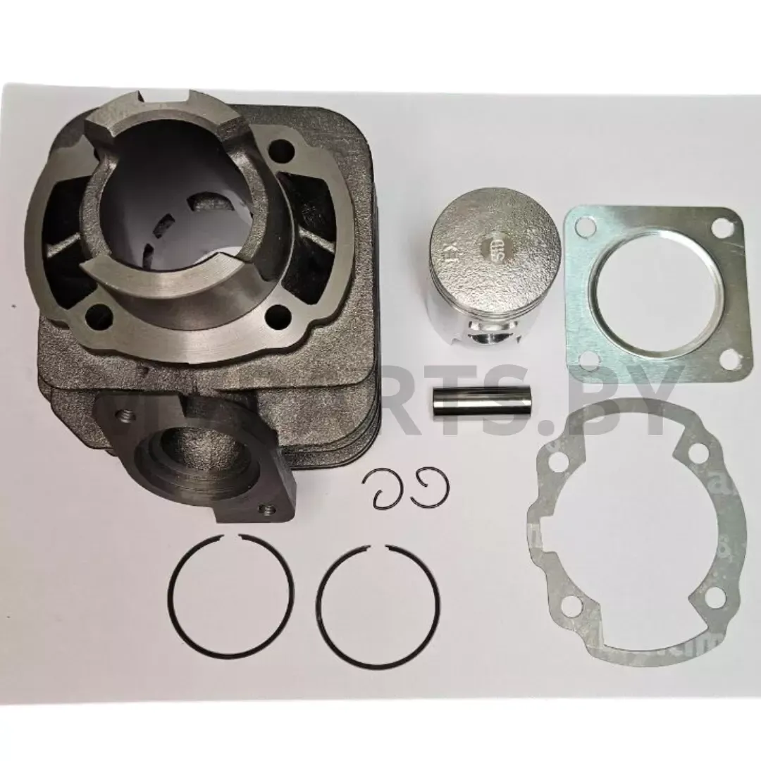 Поршневая в сборе скутера Honda DIO 50 AF-18, 27, 28, Tact (Giorno) AF-24, 30, 31, 51, Lead (Cabina Joker) AF-20, 33, 42 (GW2/GBB/GCK)