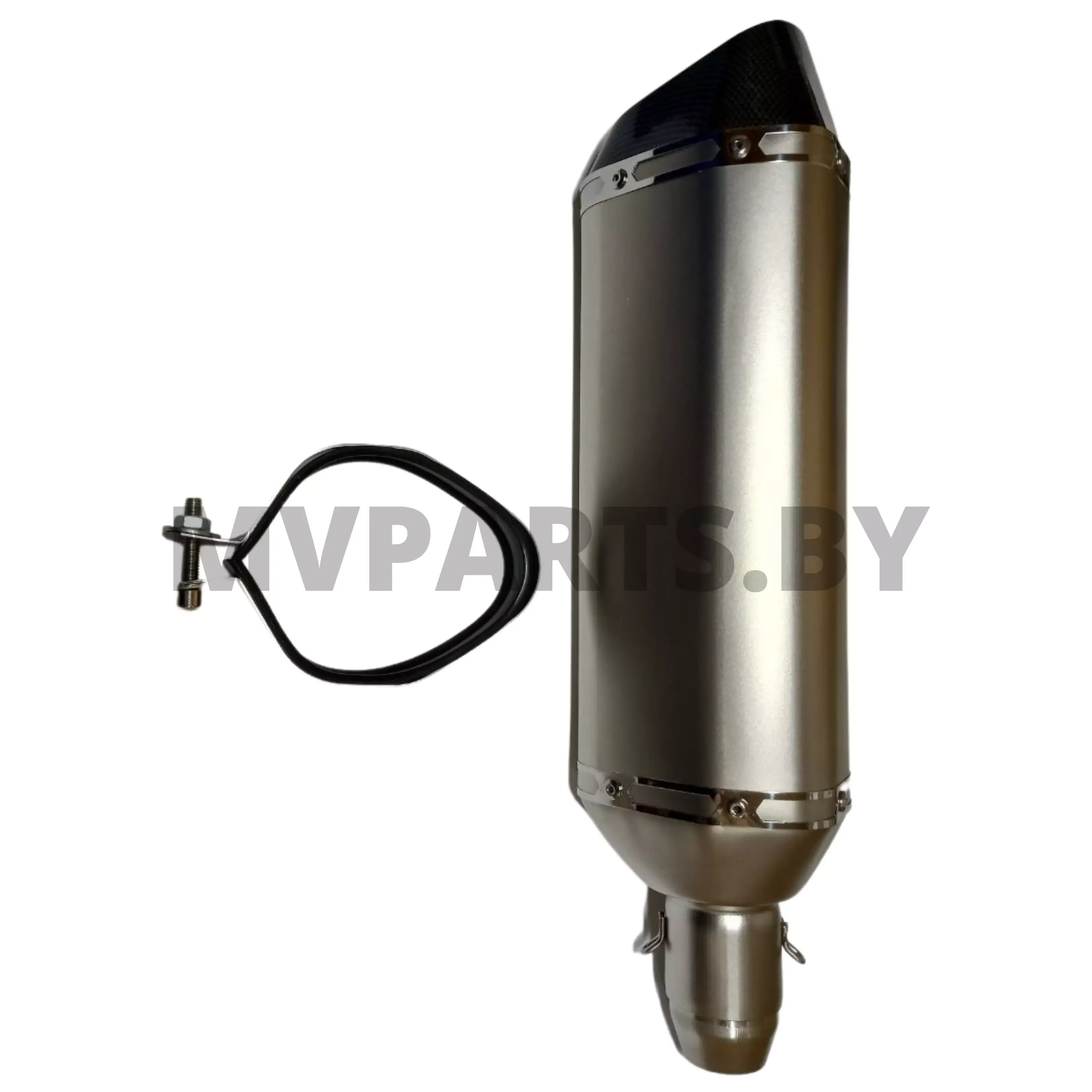 Прямоточный глушитель титановый AKRAPOVICH 