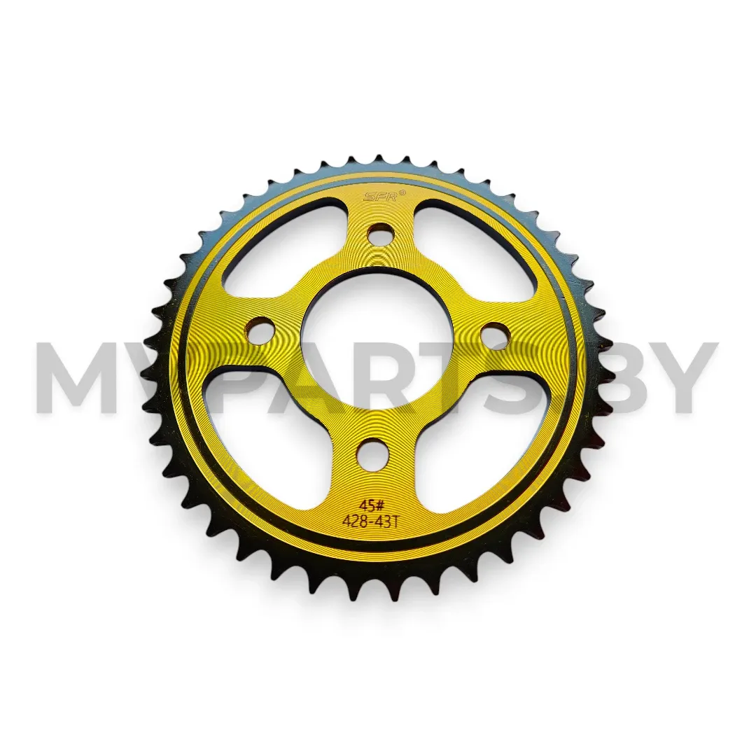 Звезда ведомая SFR 428H-43Т (для Минск Х250,ЗиД,Racer)