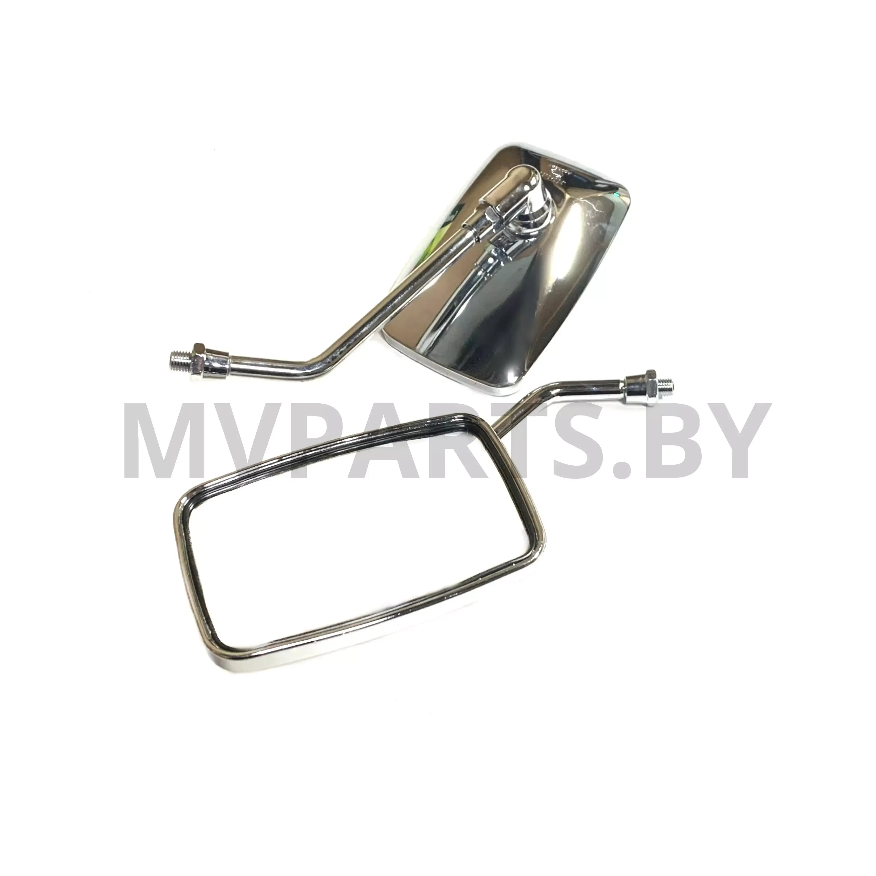 Зеркала квадратные хром (резьба 10мм)