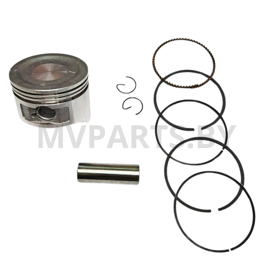 Поршень в сборе мотоблока 168F-2 6.5 л.с. в сборе 